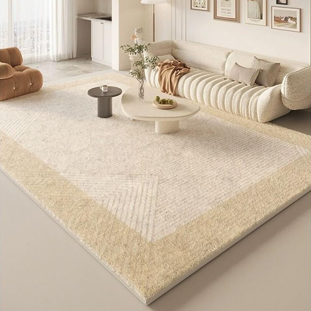 厚さ13 Mm 大型 豪華 応接間 カーペット， 柔らかい毛織物の